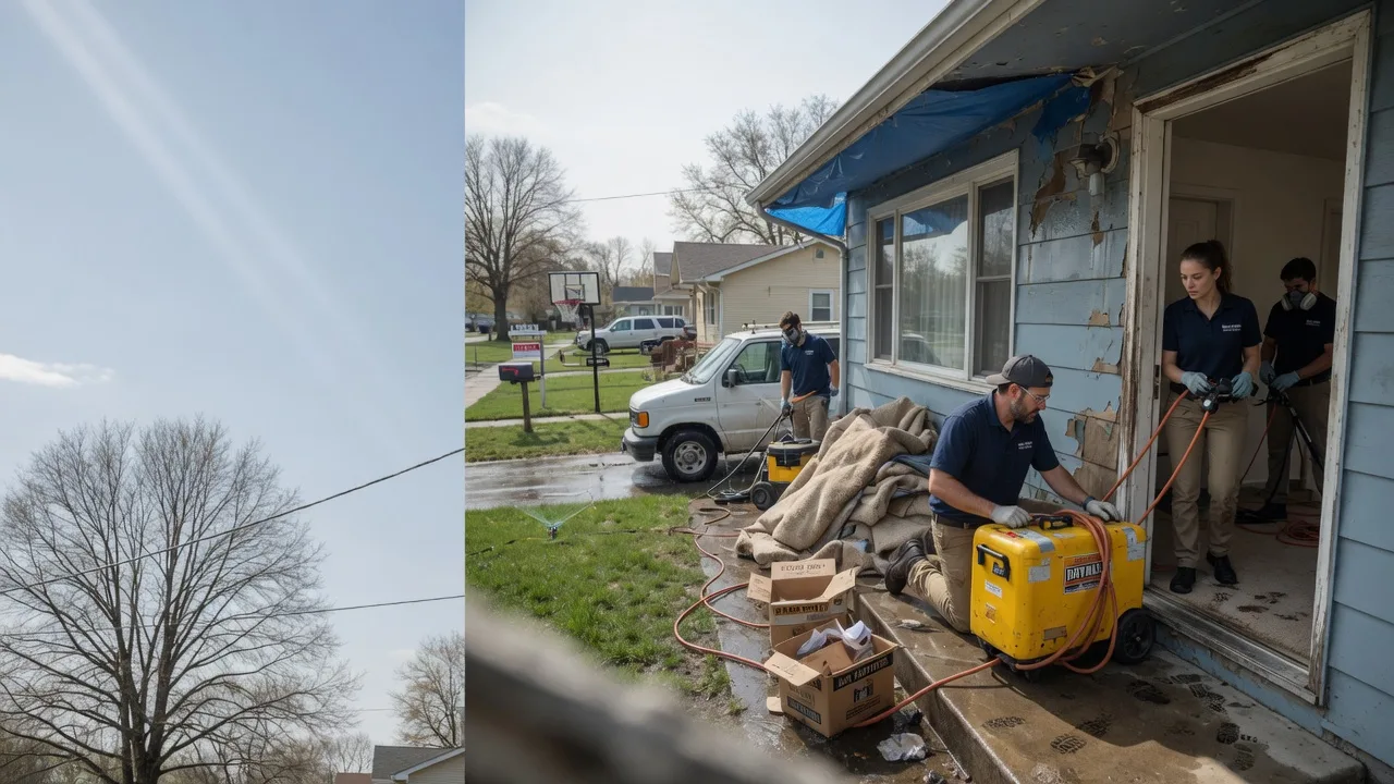 Basement Flood Cleanup in Godwin, NC near me